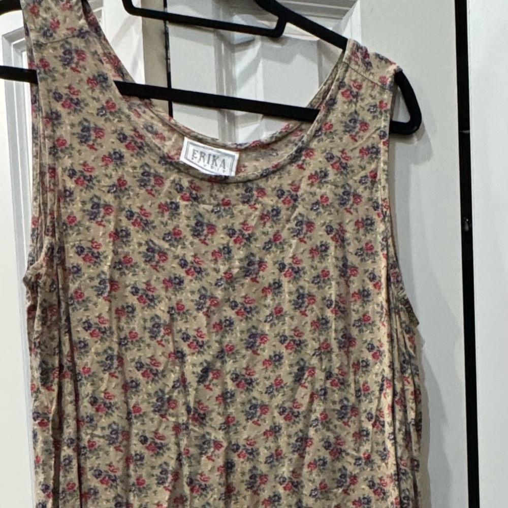Floral Print Women's Vintage Dress